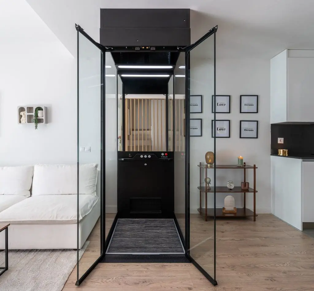 lift rumah kecil aritco homelift compact lift mini untuk rumah kecil harga ekonomis