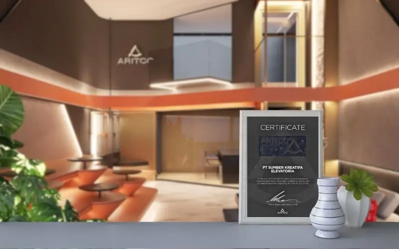 lift rumah aritco by platinum partner skelevator indonesia