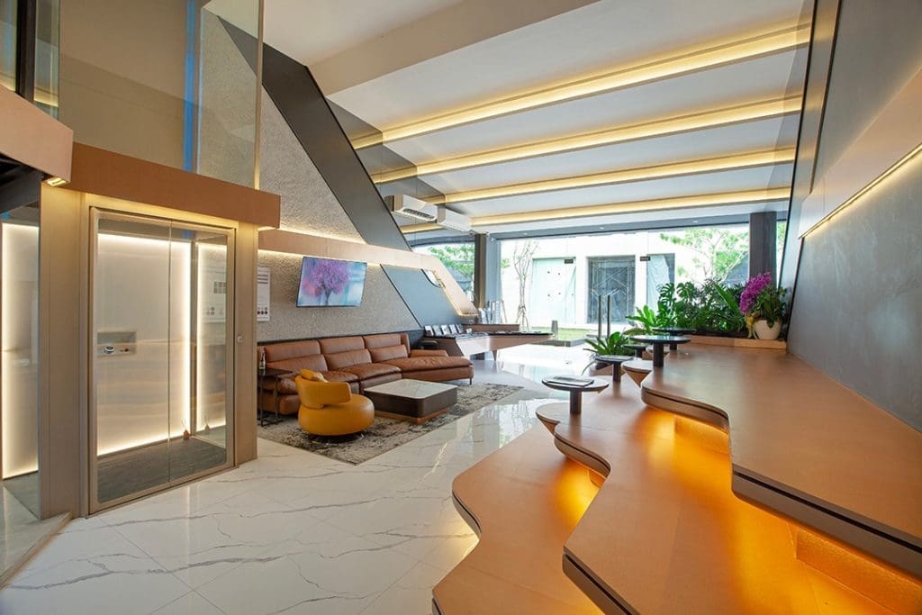 Contact Aritco Indonesia showroom by Skelevator Pantai Indah Kapuk