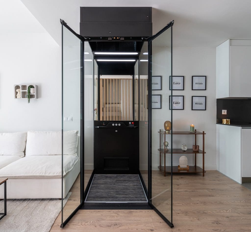 lift rumah kecil aritco homelift compact lift mini untuk rumah kecil harga ekonomis