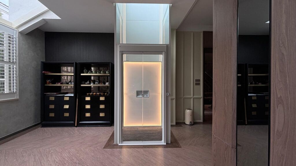 lift rumah mewah aritco swedia