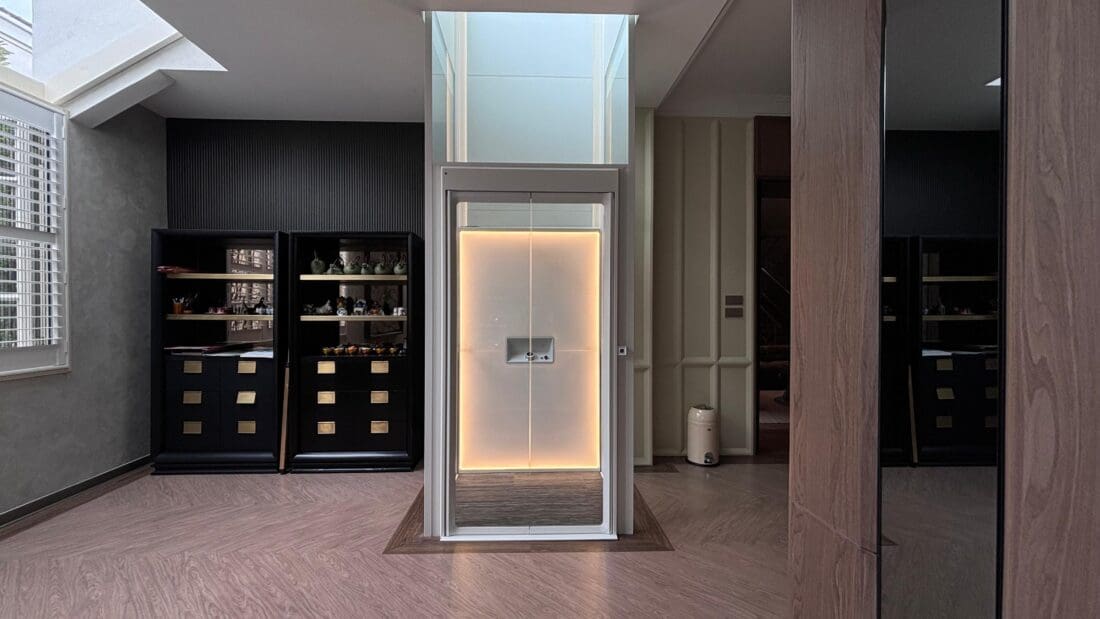 lift rumah mewah aritco swedia