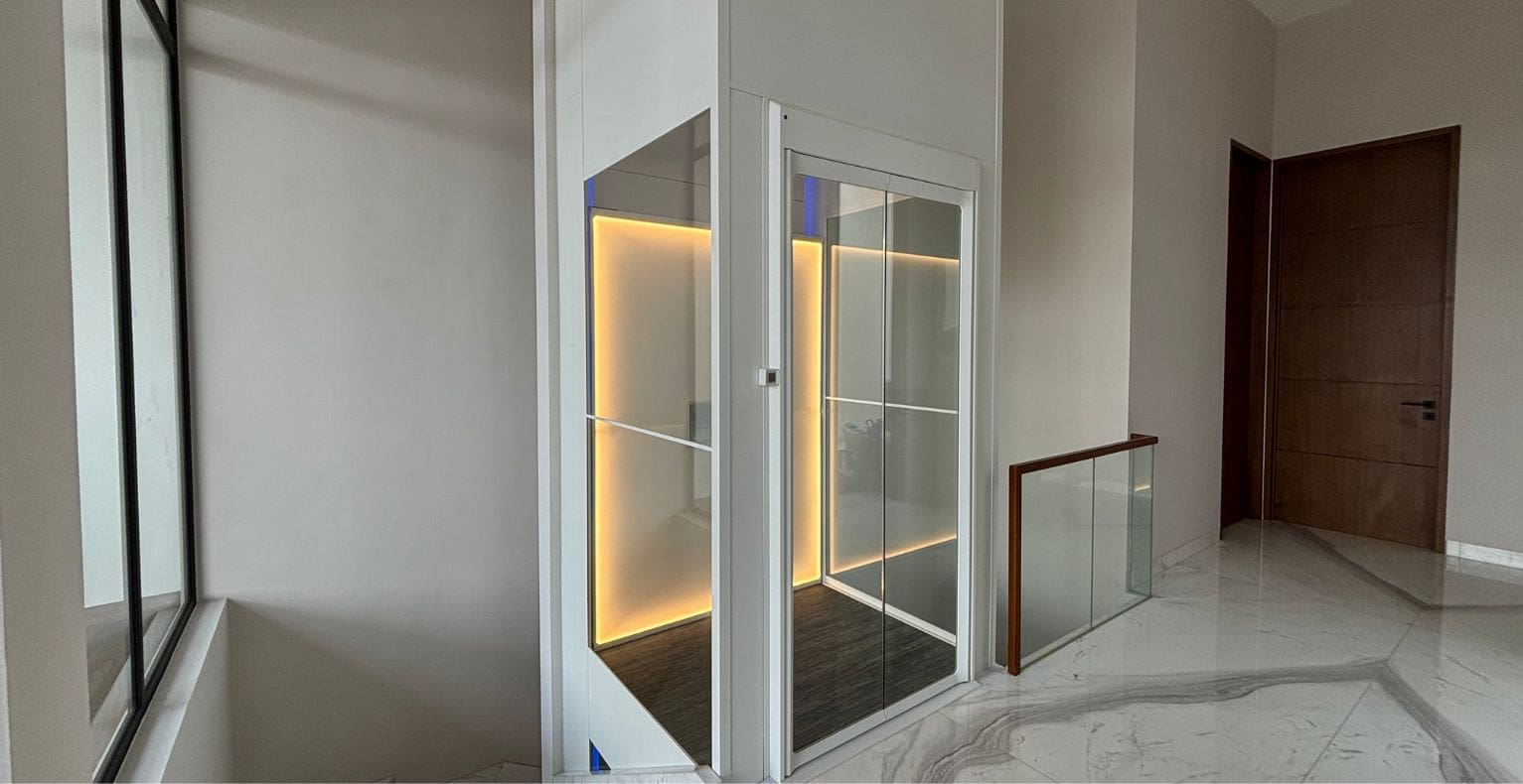 lift rumah kaca